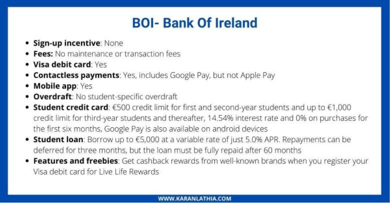 BOI- Bank of Ireland