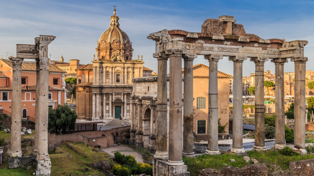 Italy's Roman forum by Karan Lathia
