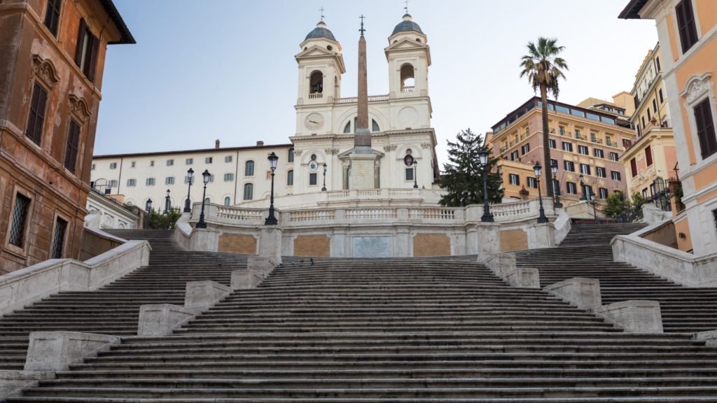 Spanish steps in Italy