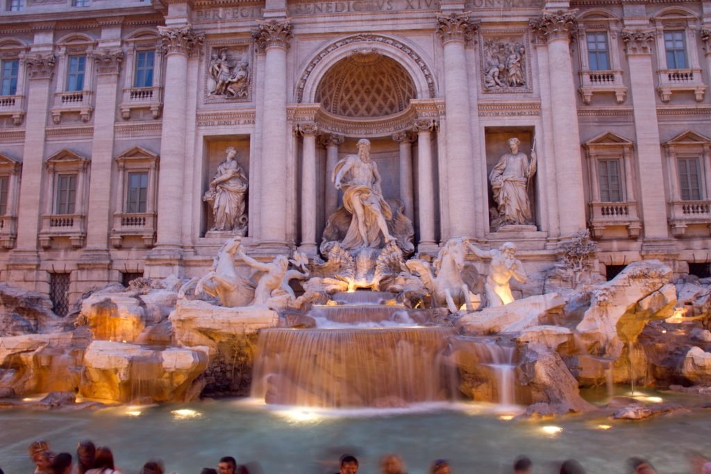 Trevi Fountain|Fonatana Di Trevi|Rome|Italy