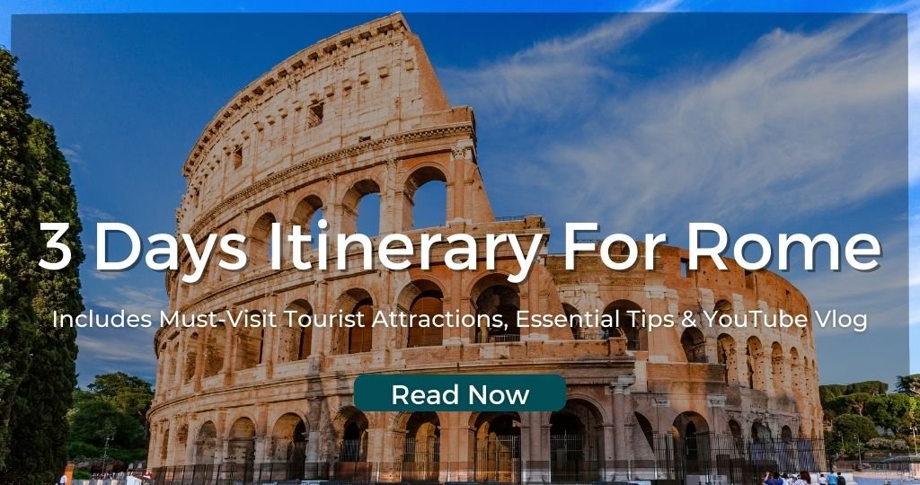 3 days rome itinerary