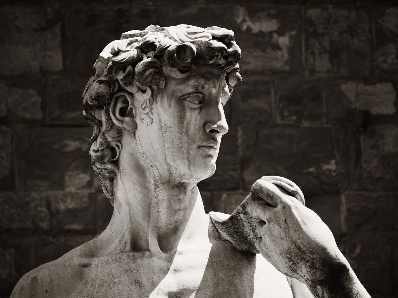 Statue of david in florence