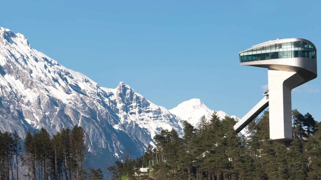 Bergisel Ski Jump- and the beautiful view 