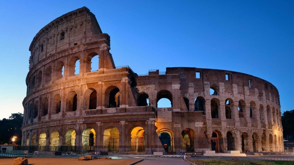 Colosseum in italy