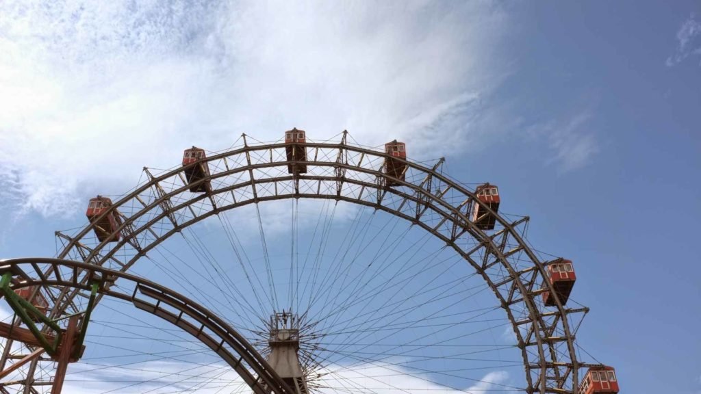Giant Ferris Wheel in Vienna 