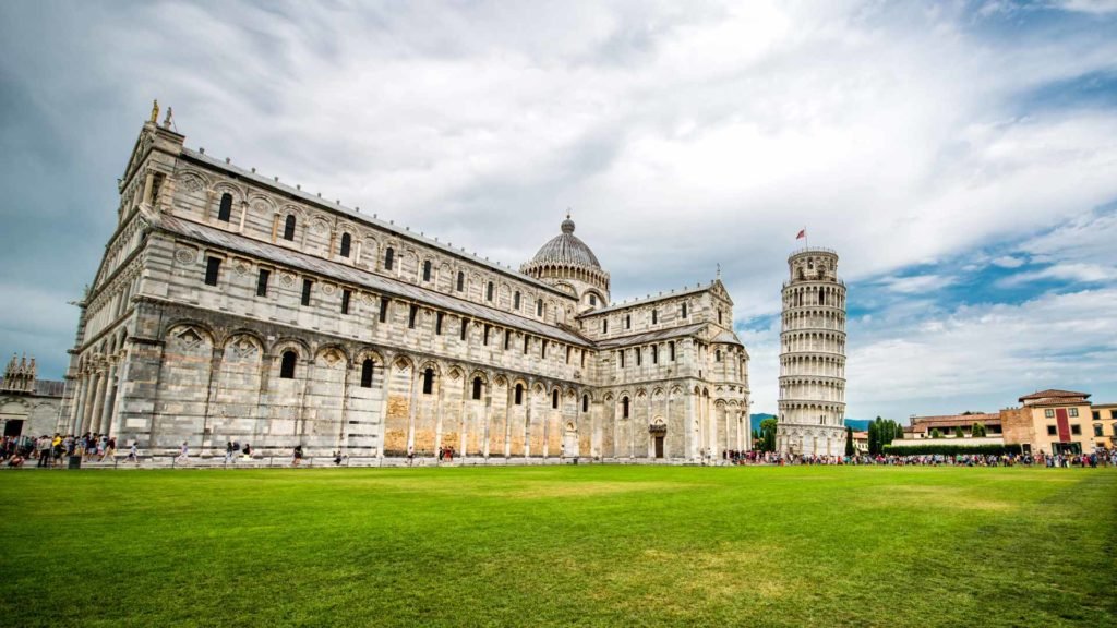 Area around the Leaning Tower of Pisa