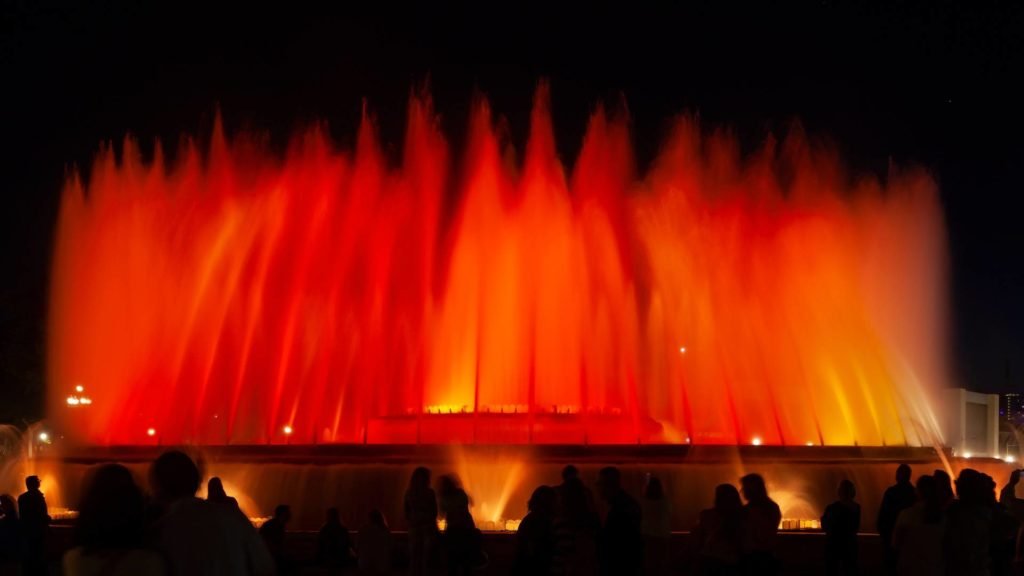  Magic Fountain show at Montjuïc 