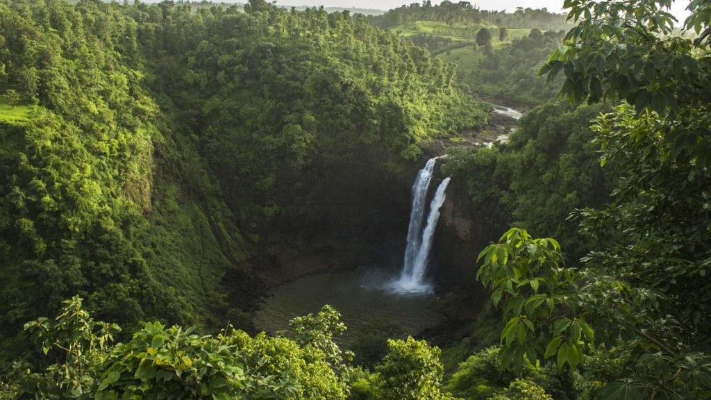 Bhushi Dam Waterfall