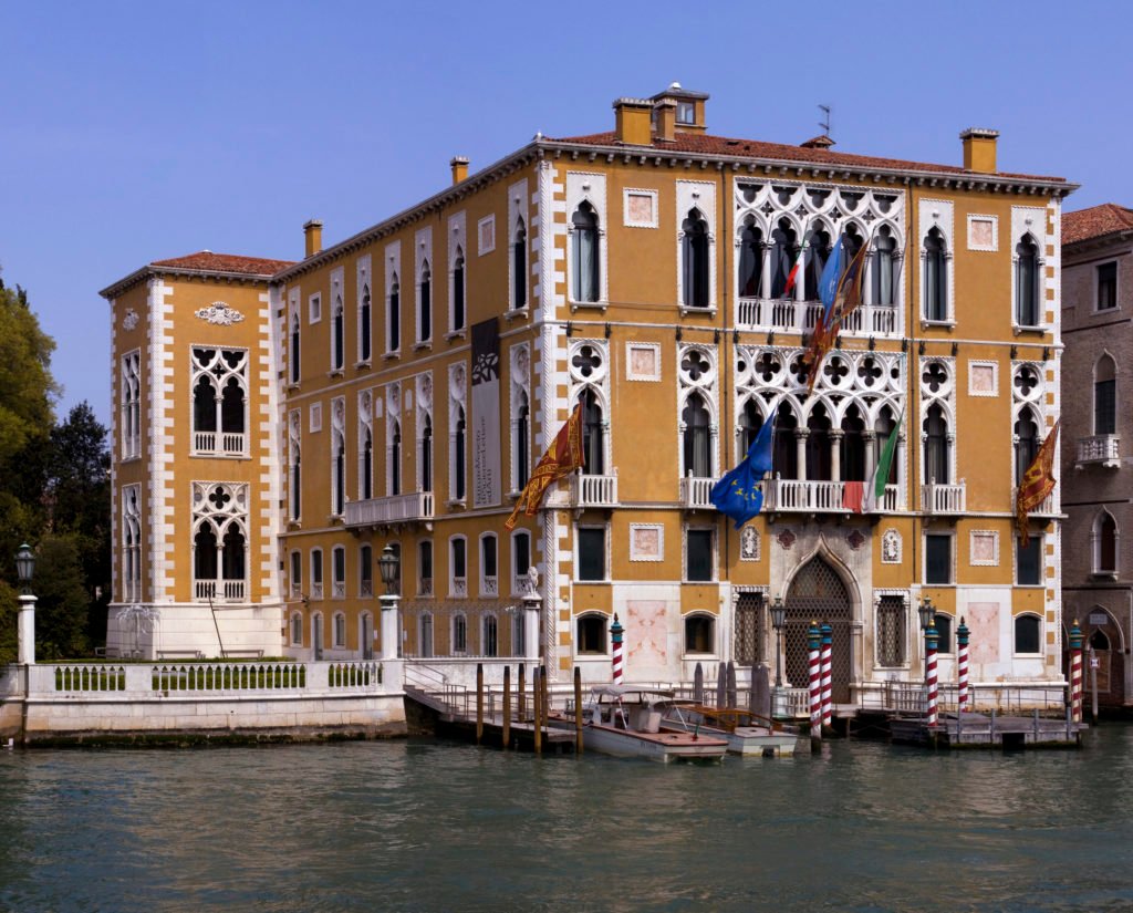 Enjoy the Venetian Gothic architecture